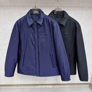 195953d0 PRDA Zip Jacket With logo Detail