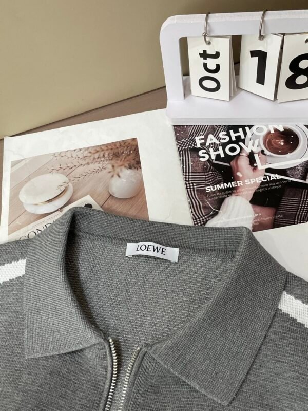 LWE Zip-Through Jacket with Contrast Stripe