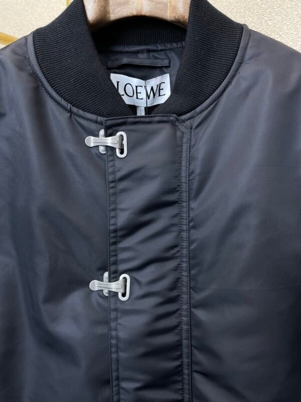 1a610b15 LWE Zip-Up Jacket with Hook Fastening - Black