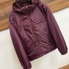 PRDA Hooded Zip-Up Jacket - Burgundy