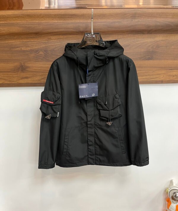 PRDA Hooded Zip Jacket - Black