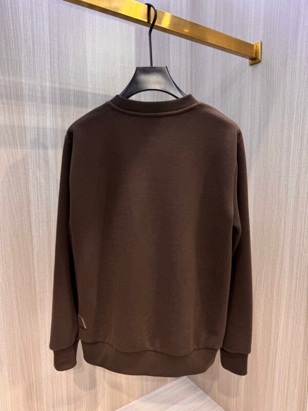 HRMS Crew Neck Jumper with Zip Detail