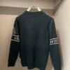 1be2b9cd CD Monogram Crew Neck Jumper - Black/Cream