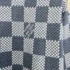 LVE Check Pattern Knit Jumper - Blue Grey