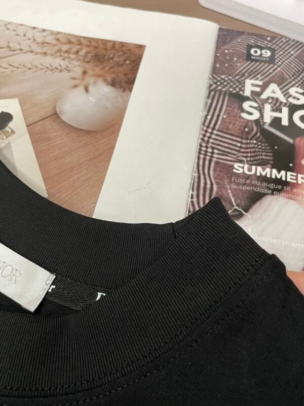 1c01146f CD Crew Neck Jumper with Embroidered Logo - Black