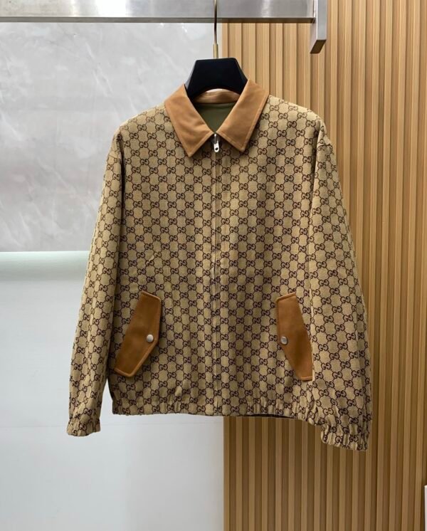 GCCI Monogram Zip-Up Jacket