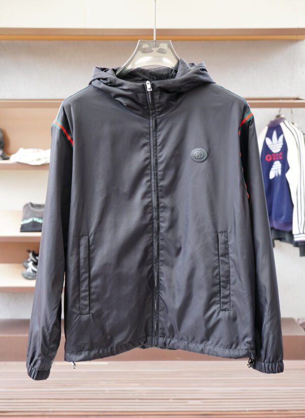 1c2443b5 GCCI Hooded Zip Jacket - Grey