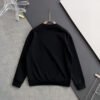 CD Crew Neck Jumper with Graphic Detail - Black
