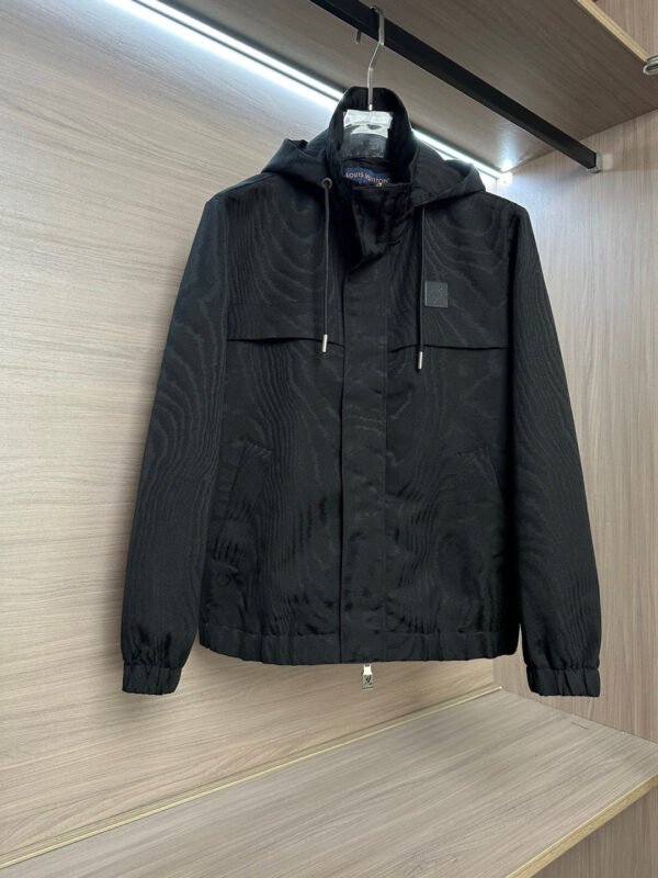 LVE Black Hooded Jacket