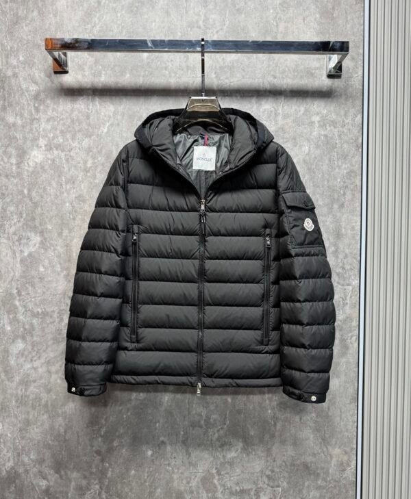 MNCLR Hooded Puffer Jacket - Black