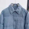 CD Monogram Quilted Jacket - Blue