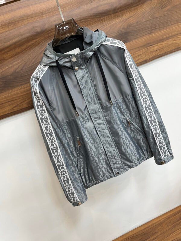 1e810f39 CD Monogram Panel Hooded Jacket