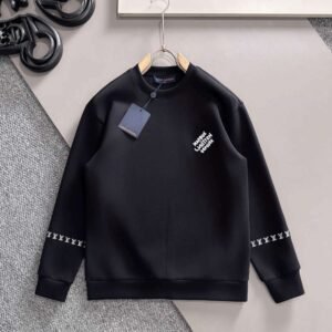 LVE Embroidered Logo Jumper – Black