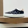 LVE Black Monogram Low-Top Trainers