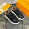 LVE Black Tan Low-Top Trainers