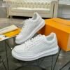 2 LVE All White Low-Top Trainers