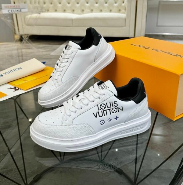 LVE Casual Low-Top Trainers - White & Black