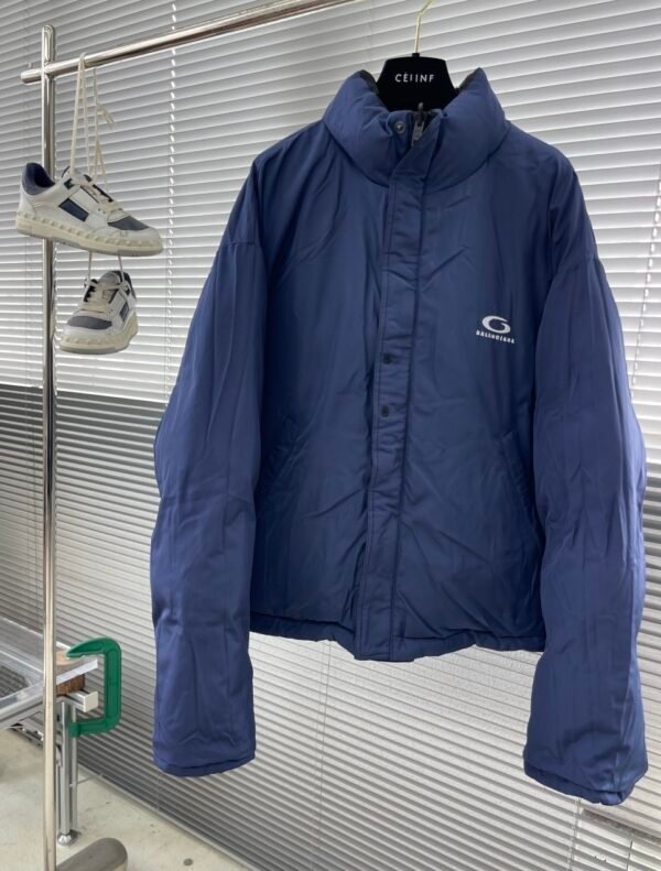 BLNCG Loop Sports Icon Reversible Puffer Coat - Black