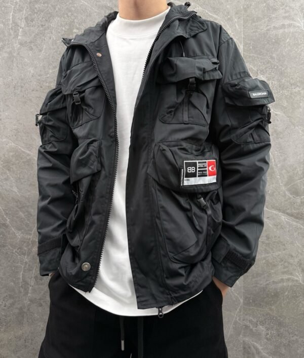 BLNCG Utility Multi-Pocket Jacket - Black