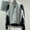 2 BLNCG Zip-Up Windbreaker Jacket - White Black