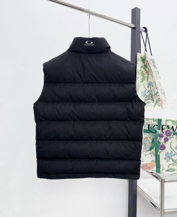 2 BLNCG Padded Puffer Vest Gilet - Black