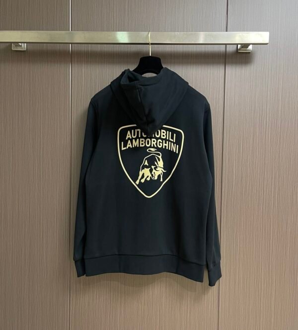 BLNCG Automotive Inspired Zip-Up Hoodie - Black