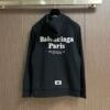 2 BLNCG Logo-Print Zip-Up Hoodie - Black