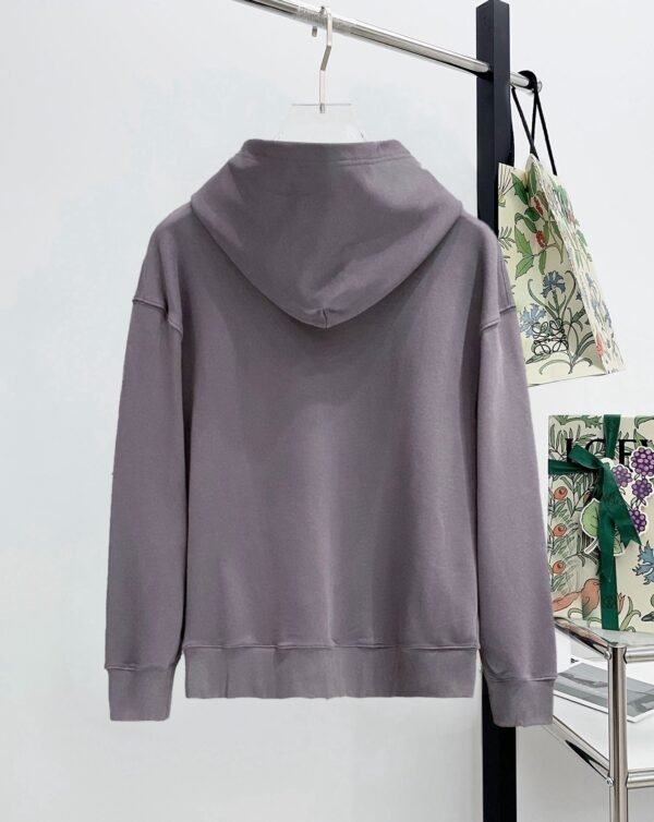 BLNCG Logo Print Hand-Drawn Graphic Hoodie - Slate Purple