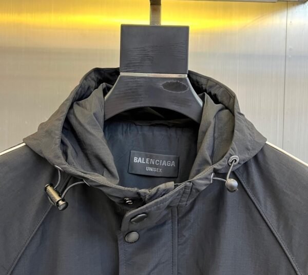 BLNCG 3B Sports Logo Hooded Jacket – Black