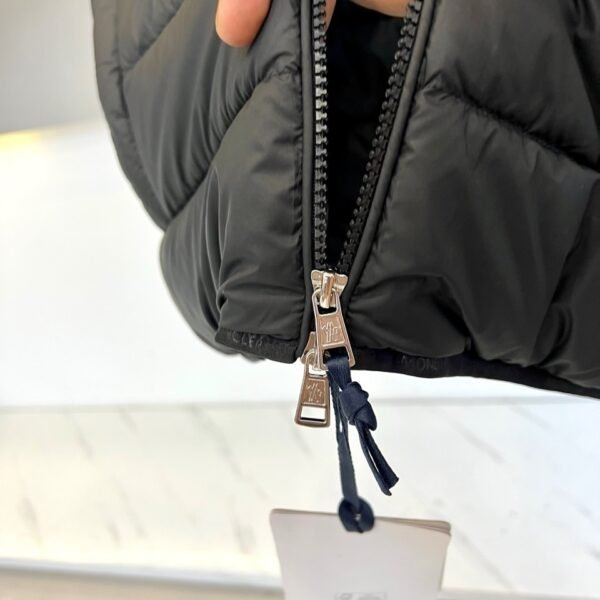 MNCLR Black Puffer Gilet