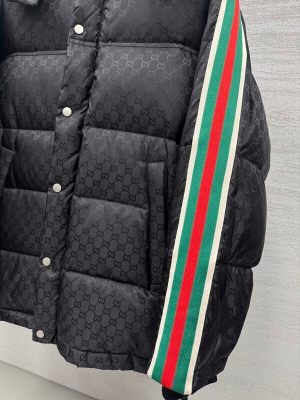 GCCI Hooded Padded Jacket - Black