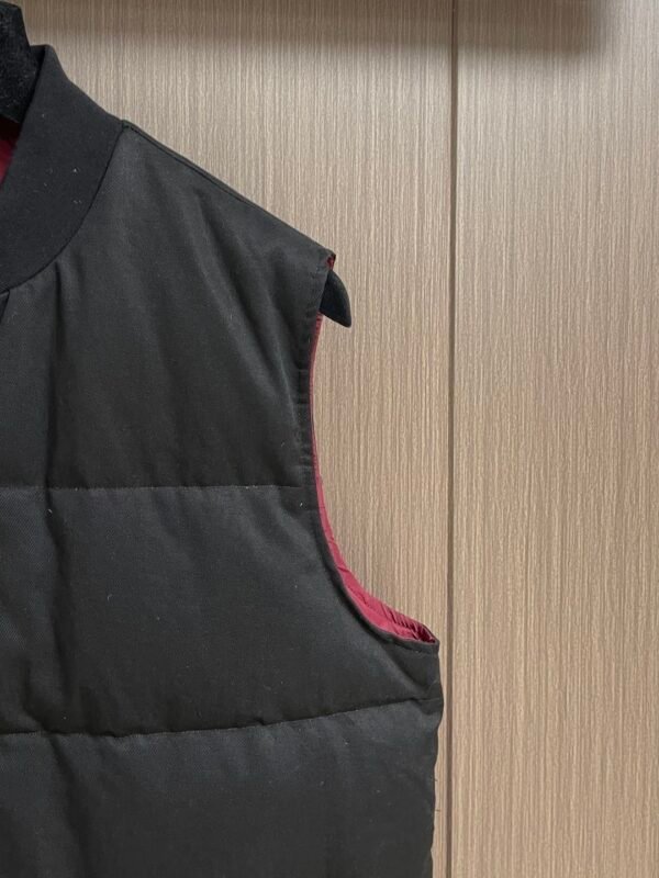 DG Padded Gilet - Black/Burgundy