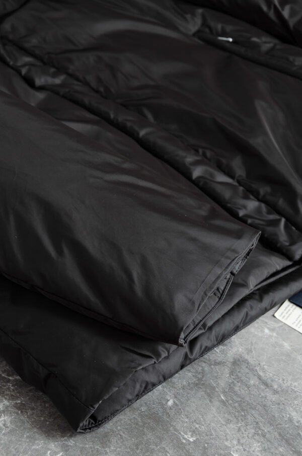 PRDA Hooded Jacket with Logo Patch - Black