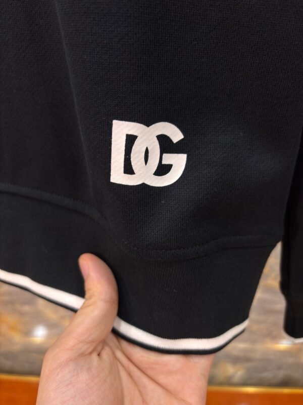 DG Crew Neck Black Jumper