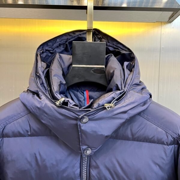 MNCLR Hooded Puffer Coat - Navy