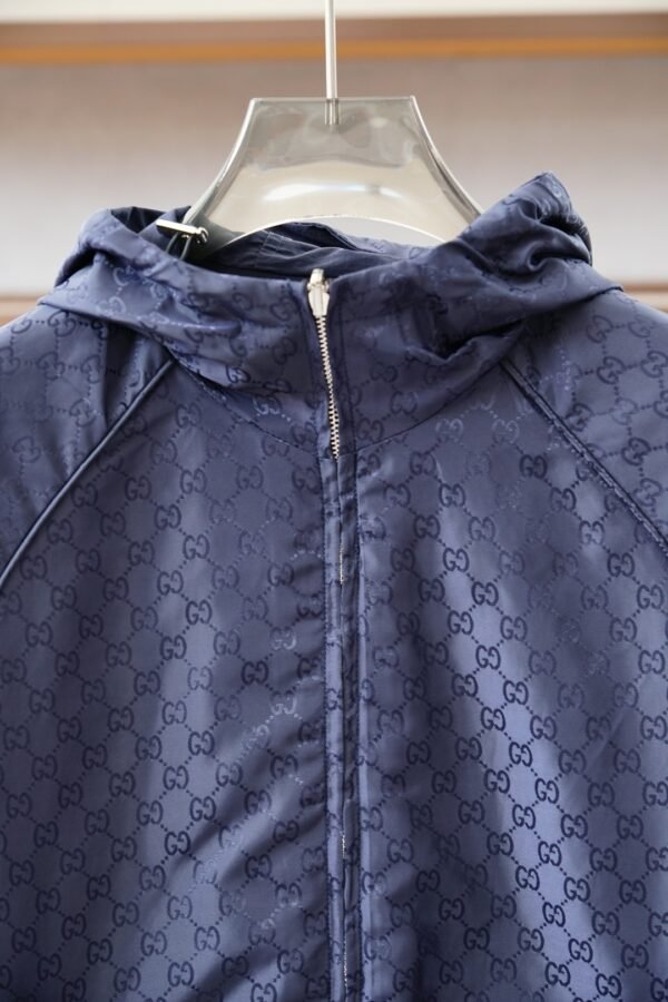 GCCI Hooded Zip Jacket - Navy