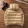 MNCLR Hooded Puffer Jacket - Brown