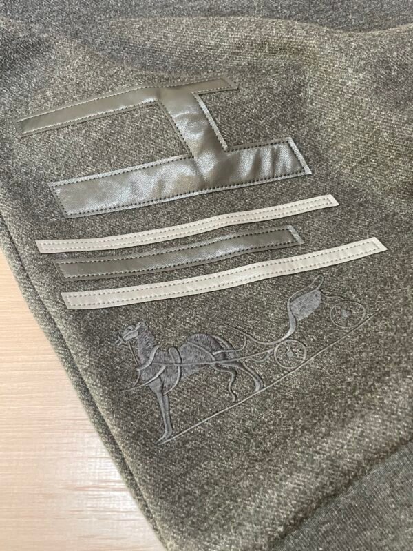 HRMS Crew Neck Jumper with Appliqué Detail