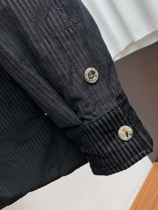 26072194 DG Insulated Button-Up Jacket - Black