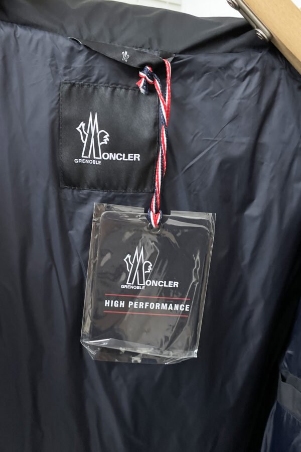 MNCLR Textured Knit Panel Hooded Jacket - Black