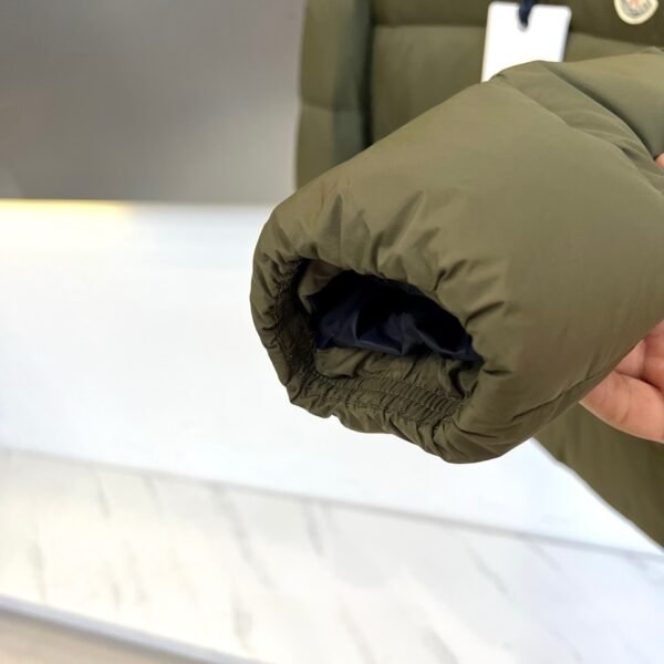 MNCLR Hooded Puffer Jacket - Olive Green