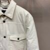 DG Insulated Button-Up Jacket - White