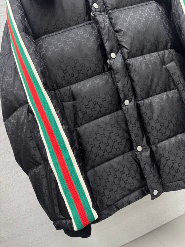 GCCI Hooded Padded Jacket - Black