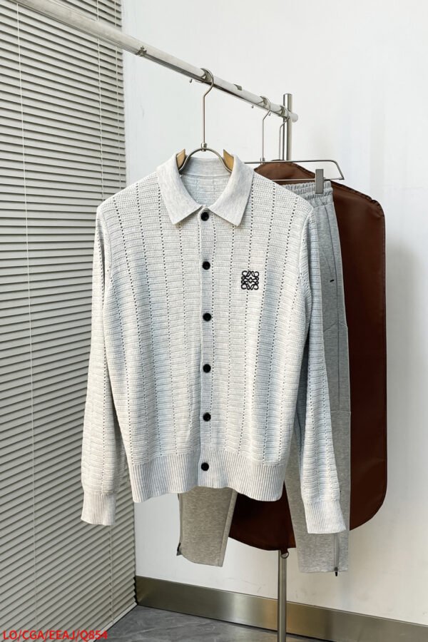 LWE Button-Through Knit Jacket
