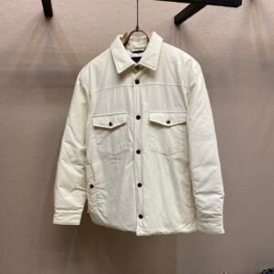 2b4f1570 DG Insulated Button-Up Jacket - White
