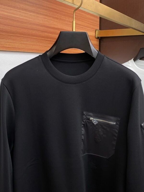 2b6faafe PRDA Crew Neck Jumper with Zip Pocket Detail
