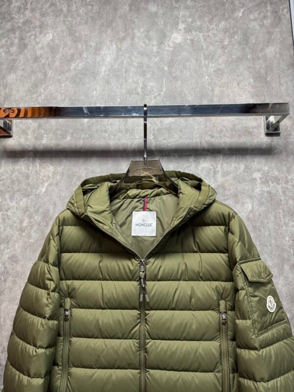 MNCLR Hooded Puffer Jacket - Green