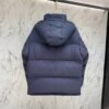 LVE Padded Hooded Coat – Navy Blue