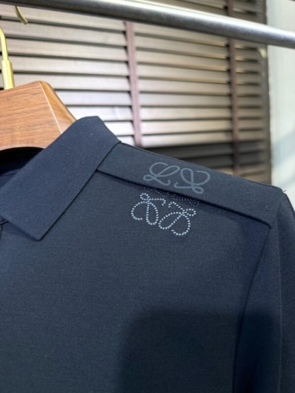 LWE Polo-Style Jumper - Navy Blue
