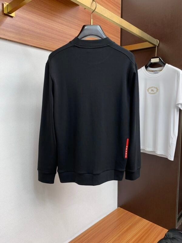 PRDA Crew Neck Jumper with Minimal Logo Patch